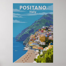 Póster Positano, Italy