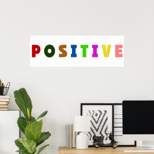 Póster Positivo
