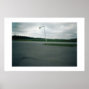 Póster Post de la lámpara muerta