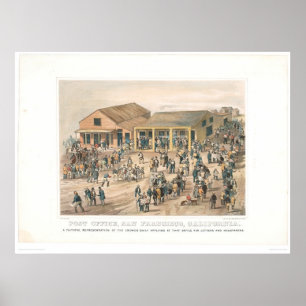 Póster Post Office in San Francisco (1361A)