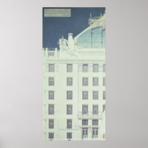 Póster Post Office Savings Bank, Vienna