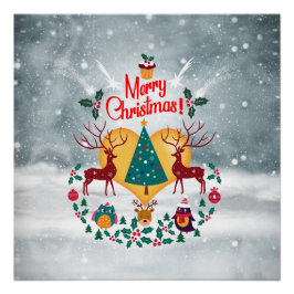 Póster Postales de Invitación Soul navidades