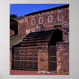 Póster Postales de la nueva Lanark Scotland