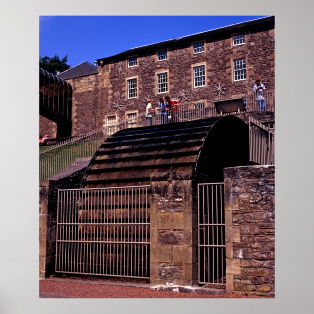 Póster Postales de la nueva Lanark Scotland (Frente)