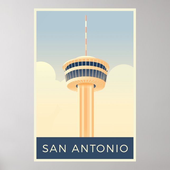Póster Postales de San Antonio (Frente)