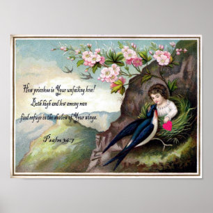 Póster Postales de San Valentín de época