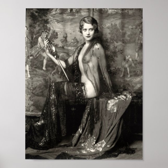Póster Postales francesas de principios del siglo XX (Frente)