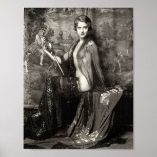 Póster Postales francesas de principios del siglo XX