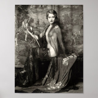 Póster Postales francesas de principios del siglo XX