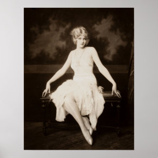 Póster Postales francesas de principios del siglo XX