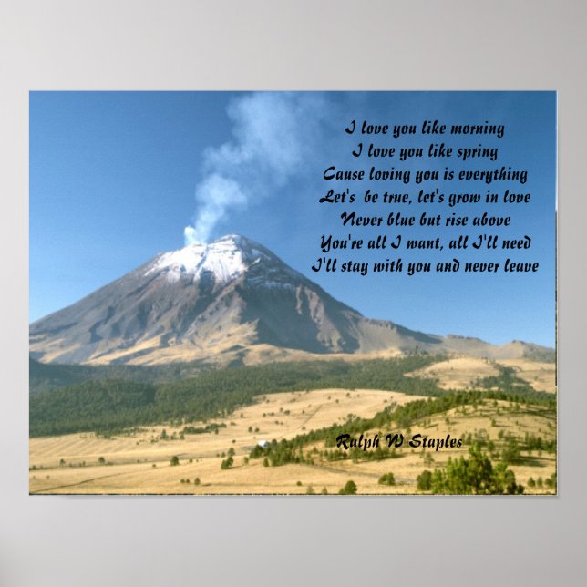 Póster Postales románticas (Frente)