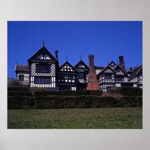 Póster Postcard de Bramall Hall Cheshire