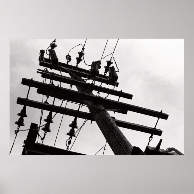 Póster Poste telefónico (Frente)