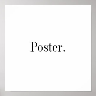 Póster Póster.