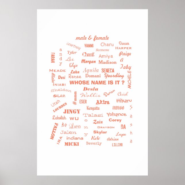 Póster Poster20x30 / ¿DE QUIÉN ES? / MMETROPOLIM (Frente)