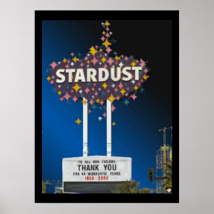 Póster Poster #14 del gráfico de vector de Stardust Las