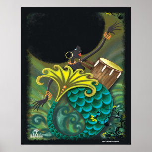 Póster Poster 16" de Sirena del La x20 "