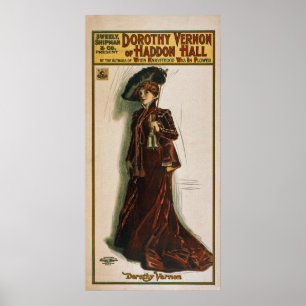 Póster Poster 1906 de Dorothy Vernon~Haddon