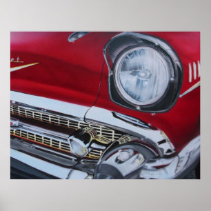 Póster Poster 1957 del Bel Air de Chevy