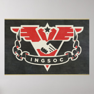 Póster Poster 1984 de la propaganda de INGSOC