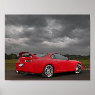 Póster Poster 1993 de TOYOTA SUPRA