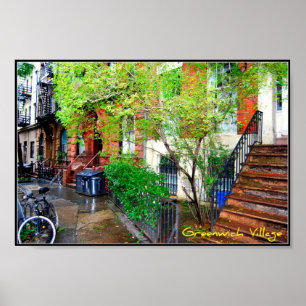 Póster Poster 1 - Greenwich Village, NYC
