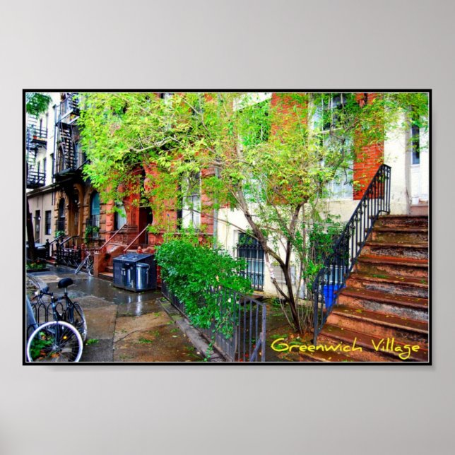 Póster Poster 1 - Greenwich Village, NYC (Frente)