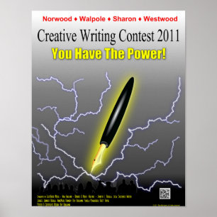 Póster Poster 2011 de la competencia de la escritura de