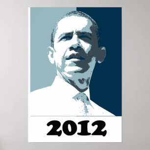PÓSTER POSTER 2012 DE OBAMA