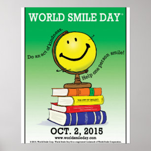 Póster Poster 2015 de Day® de la sonrisa del mundo