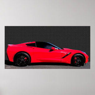 PÓSTER POSTER 2015 DEL CORVETTE