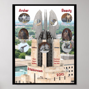 Póster poster 2019 Beauty and Archer 8x10 en Times Square