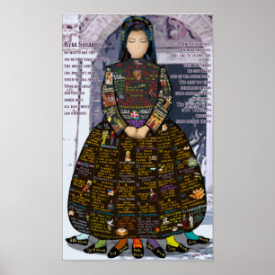 Póster Poster 2019 del calendario de Kyra Sarakosti