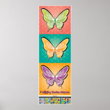 poster 2023 - Mariposas pop - Buellton.Art