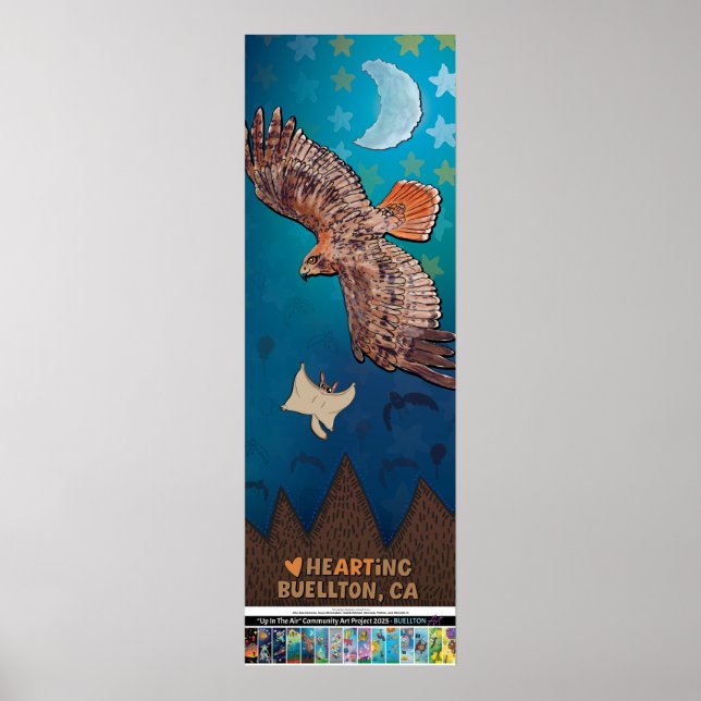 Póster poster 2025 - Alto vuelo (Frente)