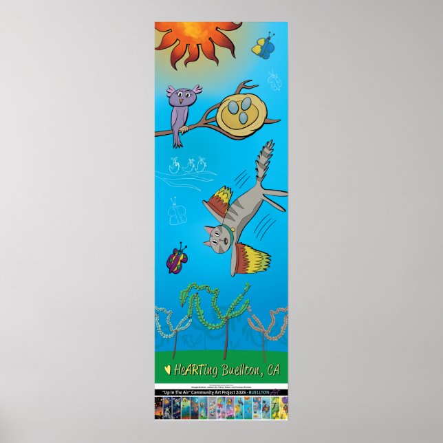 Póster poster 2025 - Muy cerca (Frente)