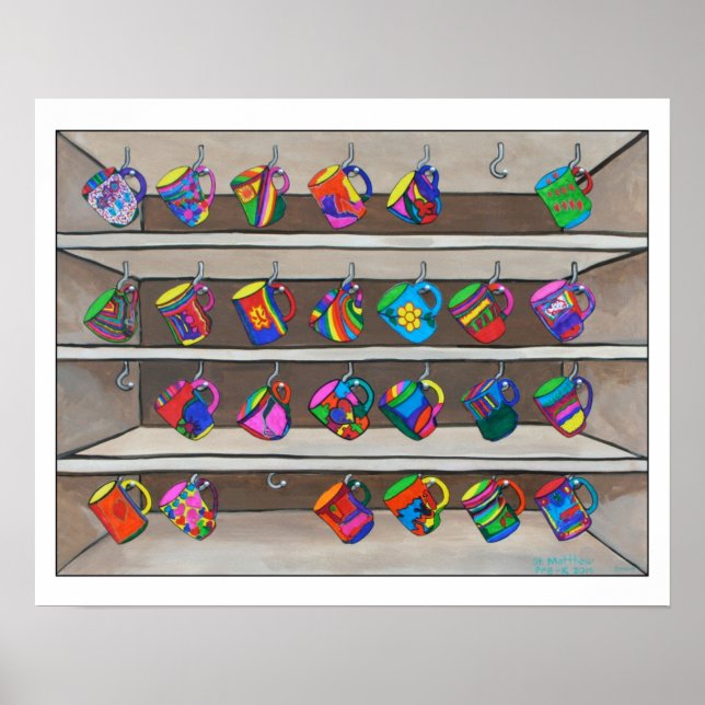 Póster poster 20"x16" St. Matthew Pre-K 2014 (Frente)