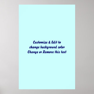 Póster Poster 24" X 36" En blanco, agregue su imagen y te