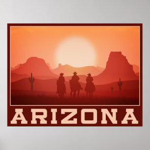 Póster Poster 2 de Arizona Sunset
