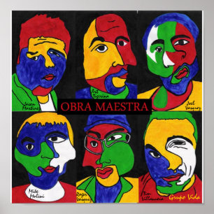 Póster Poster 2 del álbum de Obra Maestra