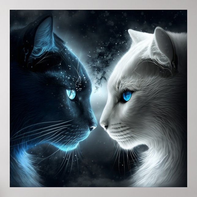 Póster Poster 2 gato (Frente)