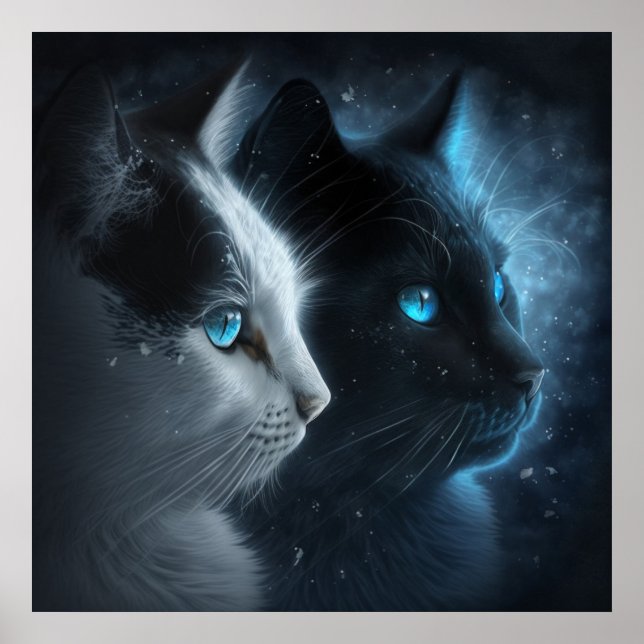 Póster Poster 2 gato (Frente)