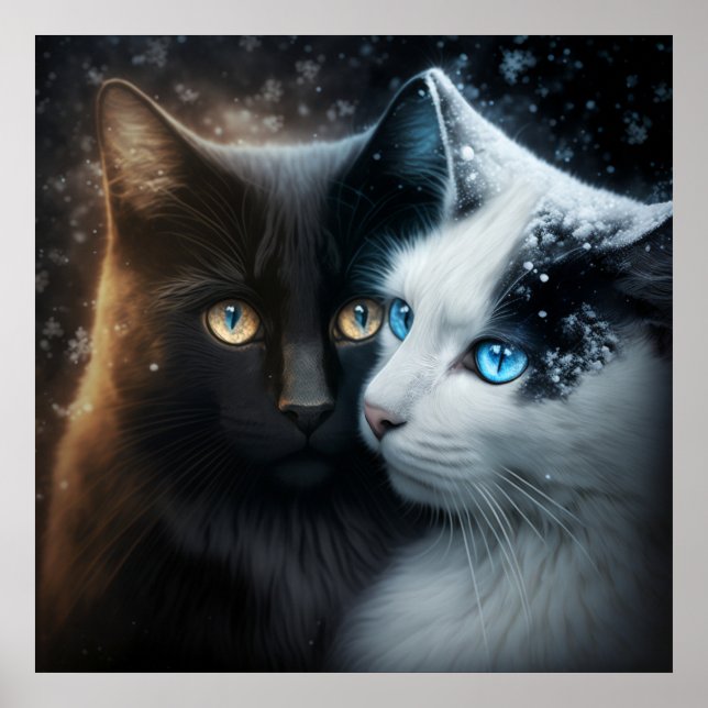 Póster Poster 2 gato (Frente)