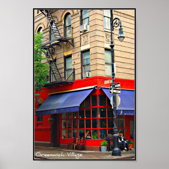 Póster Poster 2 - Greenwich Village, NYC (Frente)