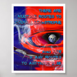 Póster Poster 2 sobre el cambio climático