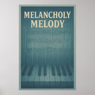 Póster Poster 31, Melancolía, Vintage