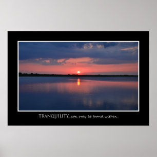 Póster Poster 36 x 24 de la tranquilidad de la