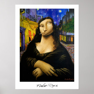 Póster Poster 45,72x60,96cm : Monalivre de Flavio Rossi