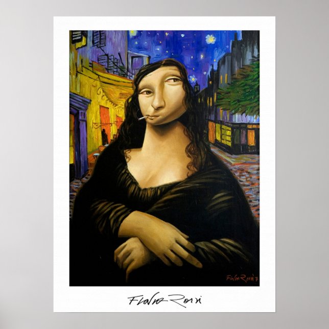 Póster Poster 45,72x60,96cm : Monalivre de Flavio Rossi (Frente)