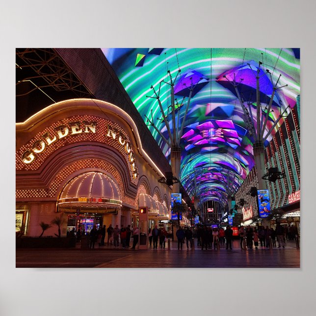 Póster Poster #4 del centro de Las Vegas (Frente)